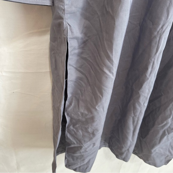 Mens Indian Kurta Pajamas in Greyish Purple - Picture 10 of 12